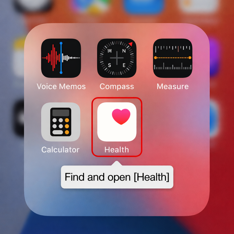 Open Apple Health